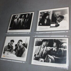 Lot of 4 Vintage Movie Press Photographs from the 1992 movie MO MONEY
